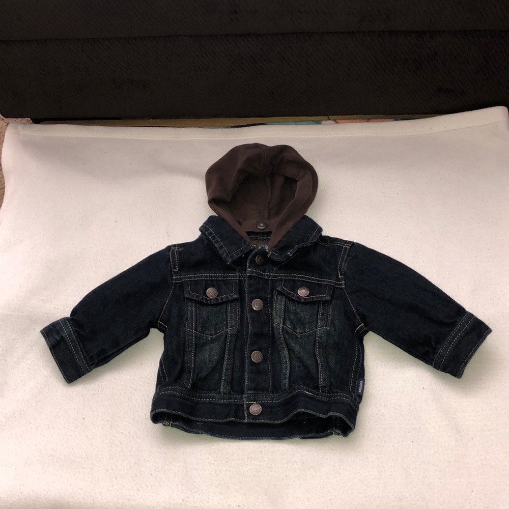 Oshkosh Genuine Baby Denim Jacket 6M 100% Cotton